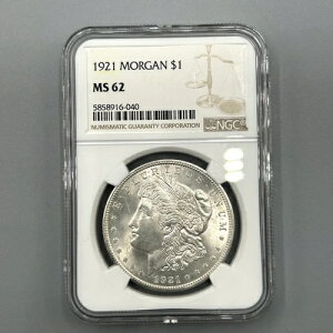 1921N 1h K NGC MS62 #5858916-040 Vi