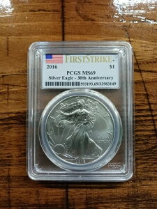 2016N AJ 1h Vo[C[O 30NLO t@[XgXgCN PCGS MS69