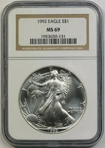 1992N Vo[C[Oh 1h NGC MS 69 1IX 