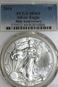 2016N AJ 1h C[O 1IX x999 PCGSO[h MS 69 (81854866)