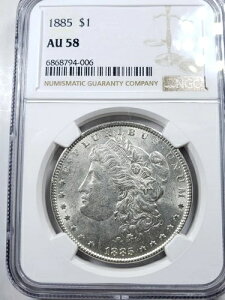 1885N AJO K 1h NGC AU 58