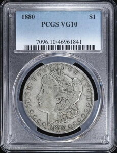 1880-P 1�h�� �����K����� PCGS VG 10