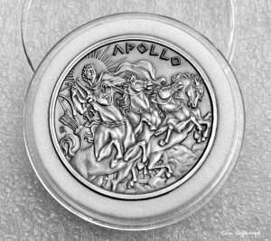 1�I���X .999 �V���o�[ APOLLO - �M���V���_�b�R���N�V�����A�A���e�B�[�N