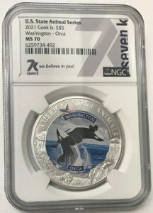 2021�N �N�b�N���� 5�h�� 1�I���X .999 �V���o�[ - ���V���g���B�Y�V���` - NGC MS70