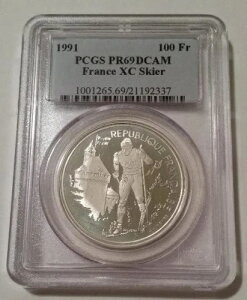 tX 1991N  100t IsbN NXJg[XL[I v[t PR69 DCAM PCGS