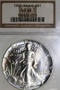 1987N AJ 1h C[O 1IX O[h MS69 uXgzCg (190926-015)