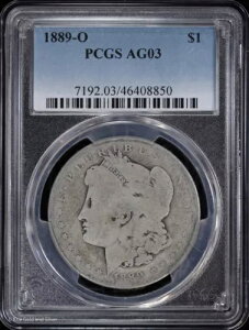 1889-O 1�h�������K����� PCGS AG 03