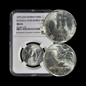 �T���}���m�B1975�N�A500�����A�� - NGC MS65 - �L�h�S���̏���ԃJ����