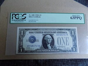 1928A 1hݏؖ t@j[obN - PCGS `CX  63 PPQ