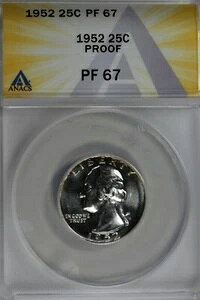 1952N .25 ANACS PR 67 VgNH[^[A 25Zg (0.25)