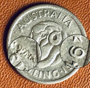 I[XgA 1946 VOG[ ^t[ OBV & VARIETY F41A  R 5 XF