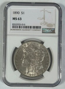 1890�N �����K����� 1�h���d�� NGC MS 63