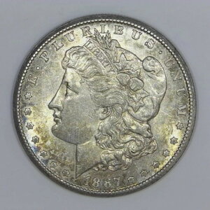 ~���B���e�[�W�A�����J���V���o�[~ 1887-S $1 �����K���V���o�[�_���[ AU/BU e233