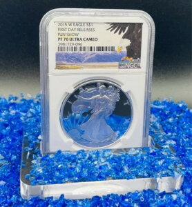 2015�N �v���[�t W $1 �V���o�[�C�[�O�� �t�@���V���[ ���������[�X NGC PF70 UC *�V�i*