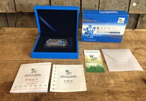 2010年上海万博記念銀999 20g銀バー コレクターズアイテム NOS