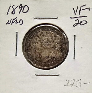 1890�N �j���[�t�@���h�����h 20�Z���g �X�^�[�����O�V���o�[ KM-4 - ���B�N�g���A����