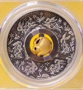 2023-P �c�o�� �K�N ��]�`���[�� �A���e�B�[�N�d�グ PCGS MS70