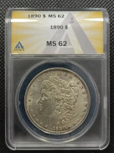 1890 NK ?? ANACS MS 62 ?? vɑI