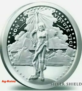 2�I���X 2018�N Non Vi Virtute Vici �}�C�N���~���g BU COA�AAirtite Silver Shield�t��