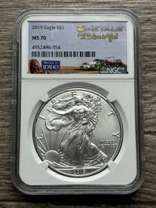 2019N 1h AJ Vo[ C[O - 7k METALS XeCc V[Y AC_z - NGC MS70
