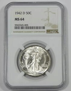 1942N-D EH[LOEoeBEn[t_[ NGC MS 64 F Vo[ 50Zg