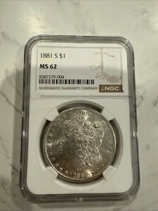 1881N S [K݁ANGC MS62A\ʂ͔Aʂ͐FǍD