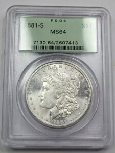 1881N S [K $1 PCGS MS64 OGH I[hz_[ fGȔh *G913