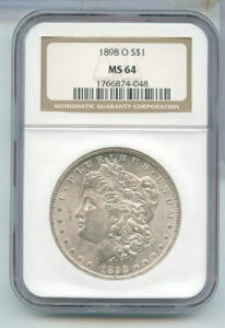 1898-O �����K����� NGC MS64 �j���[�I�[�����Y������ -ST558
