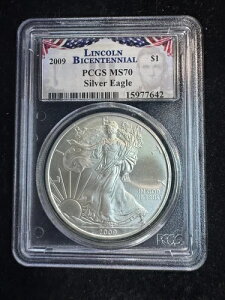 2009NJ[a200NLOAJVo[C[O 1h PCGS MS70