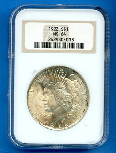 1922 P NGC MS64 s[XVo[h 1h čǃRC 1922-P MS-64 I[ht@beB