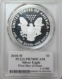 2018-W US Vo[C[O FDOI (5001) PF70DC g[}XEN[uh VOl`[ #0353