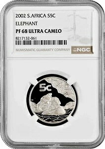 ��A�t���J 5�Z���g 2002�N NGC PF68 UC�A�u�� - �A�t���J�̋����v���