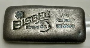 BISBEE MINING CO 100 �O���� 3.215 �I���X 999 ����g�[���o�[�B