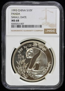 1993 NGC MS 68  /  10 Yn Vo[ p_  X[ fCg