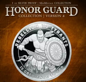 2025 - HONOR GUARD V4 - �^�C�����g 1�I���X .999 �t�@�C���V���o�[ �V�[���h�v���[�t �~�j�~���g