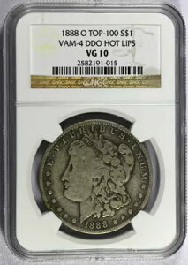 1888-O NGC VG 10 �g�b�v100 VAM-4 DDO �z�b�g���b�v�X �V���o�[ �����K�� �_���[