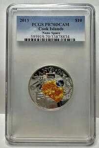 2013�N 10�h�� �N�b�N���� �i�m�X�y�[�X PCGS NGC PR70 ��� �i�m�`�b�v�t�� 50�O����