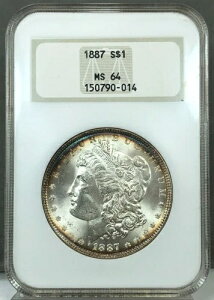 1887N AJ 1h K NGC MS64 ~ I[ht@beBz_[ ~ gi[