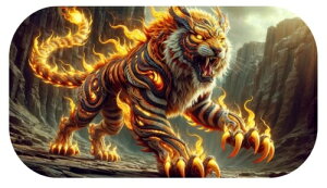 Hayleybug 2�I���X Blazebeast Tiger �V���o�[�J���[�o�[ COA�t�� ���s���� 15