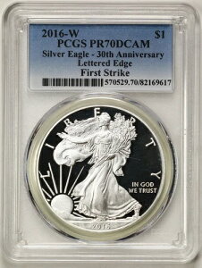2016-W $1 1�I���X �v���[�t�V���o�[ �A�����J���C�[�O�� PR70DCAM PCGS 82169617 ���^�[�G�b�W