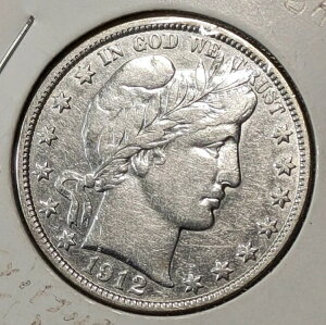 1912 S VF+ TtVXR US o[o[ 90% Vo[ n[t 1/2 h RC