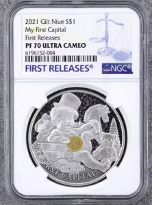 NGC PF70 UC 2021 �M���g�j�E�G 1/2�I���X ��� - My First Treasures (��s)