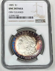 AJ 1885N 1h K UNC ڍ NGC g[jO