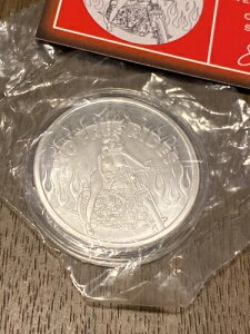 STLミント スパイシーシルバー フリーライドなし 1オンス .999 シルバーラウンド COA付き LTD 500