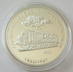 jWF[ 1000 t 2012 S Chemin de Fer Mediterran?e-Niger Silver