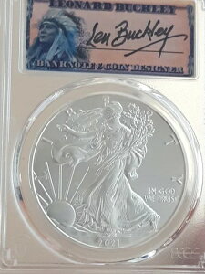 2021N 1h AJ Vo[ C[O ^Cv1 PCGS MS70 FDOI i[hEobN[ 2501