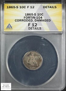 1865N S tH[eB-104 V[ebh oeB Vo[ _C 10Zg ANACS F 12 ڍ
