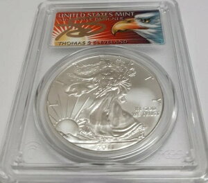 2011N 1h 25th AJ Vo[ C[O 1IX PCGS MS70 g[}X N[uh 1161