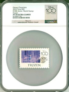 2023�N �j�E�G S$2 �f�B�Y�j�[�L�����N�^�[ D100 �A�� ���[���h�X�^���v �t���[�Y�� NGC PF70 UC