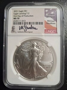 2021 AJ Vo[ C[O T-2 NGC MS70 Y GAUDIOSO TC